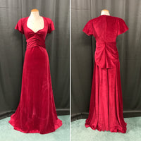 NEW!! RED VELVET DRESS