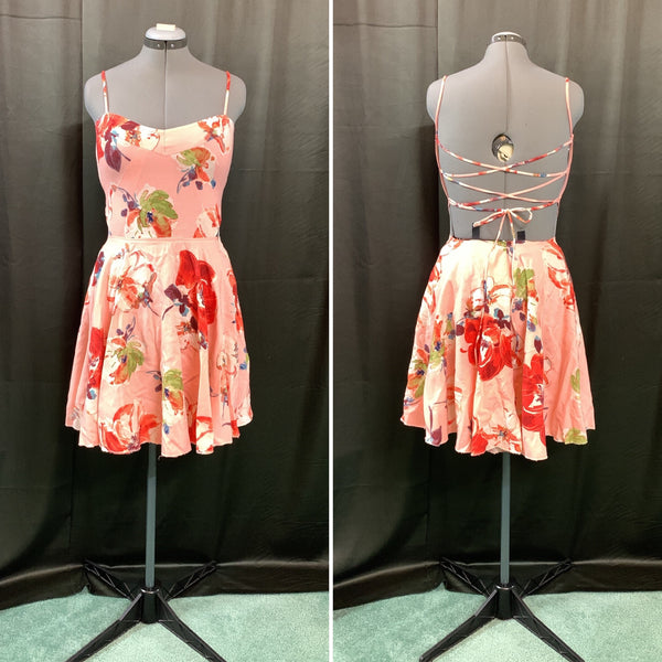 NEW FLORAL CORSET SPRING DRESS