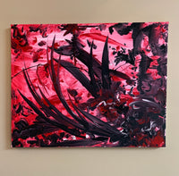 Red Rising-Painting on canvass