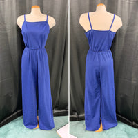 NAVY STRIPPED JUMPSUIT